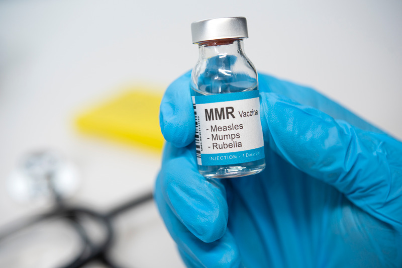 image of the MMR vaccine